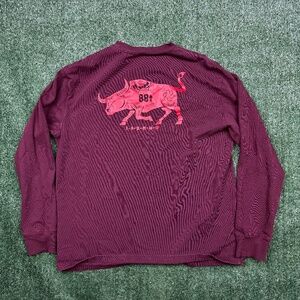 88Rising x Ssens Work Sweatshirt Men's Size L Red Long Sleeve